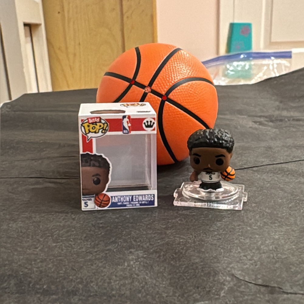 Funko Bitty Pop!® NBA Player Vinyl Figure Minnesota Timberwolves Anthony Edwards